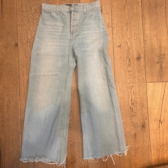 Veronica Beard Grant Wide Leg Jean Size 27 - Picture 3 of 7